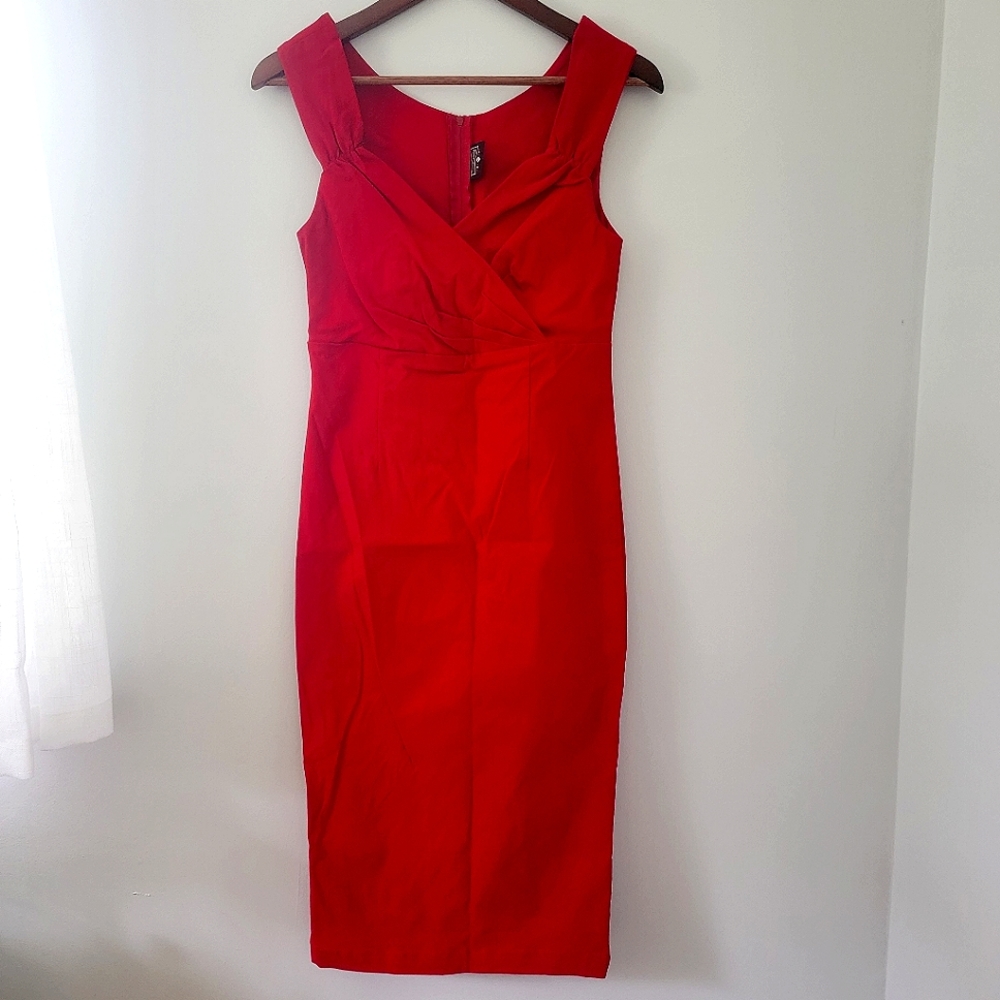 NWOT Rock Steady Sweetheart Red Dress